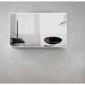 Moonlight Led Mirror Shaving Cabinet With Solid Surface stone Edge 1200